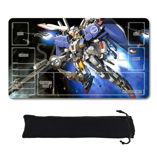 GCG Playmat Suitable for Gundam, includes Storage Bag, 24 x 14 inches (226514)