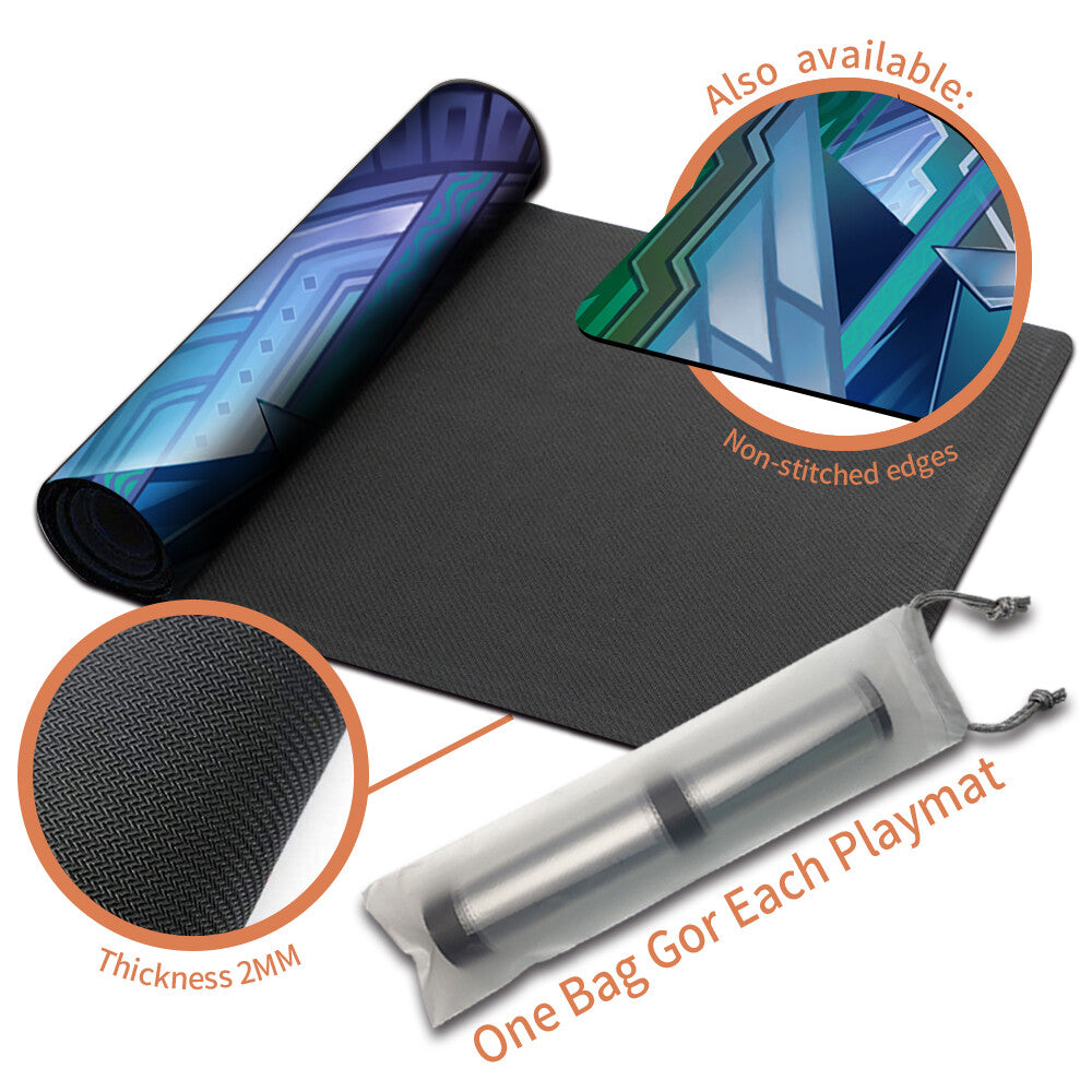 BROKERS -Board Game MTG Playmat Mousepad Playmat of MTG TCG CCG Stitched Edge