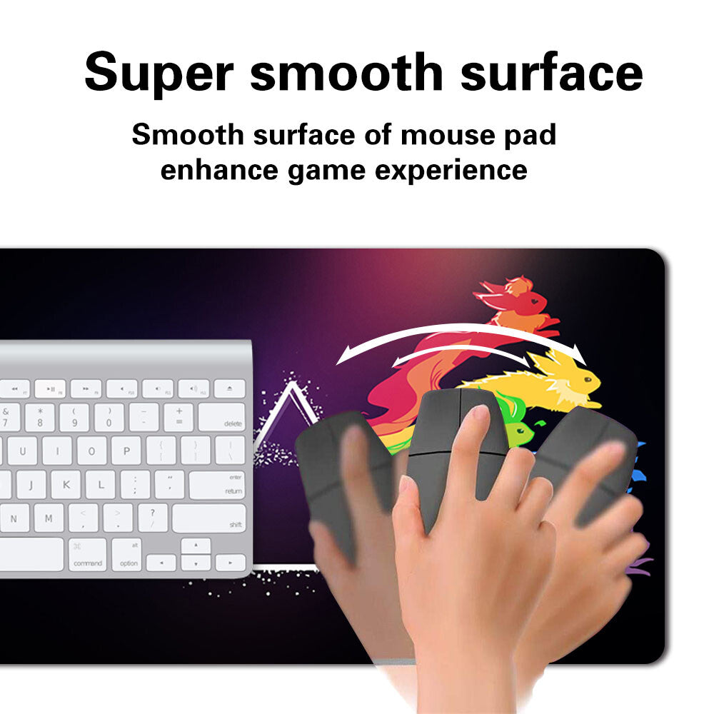 462552 - Board Game Pokemon Eevee Playmat Stitched Edge Games Mousepad Play Mat of TCG