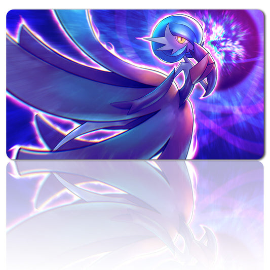 327675 - Board Game Pokemon Gardevoir Playmat Stitched Edge Games Mousepad Play Mat of TCG