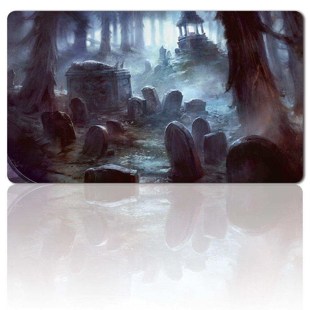 Haunted-Fengraf - Board Game MTG Playmat Games Mousepad Play Mat of TCG Stitched Edge