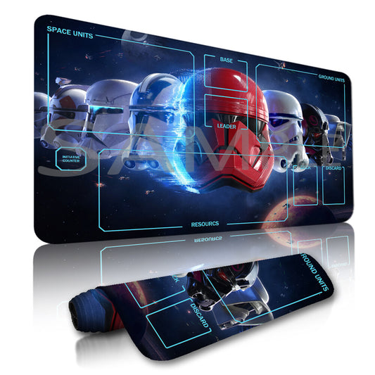 Star Wars Unlimited Playmat Stitched Edge Free Storage Bag Size 24X14IN Protective Mat star23