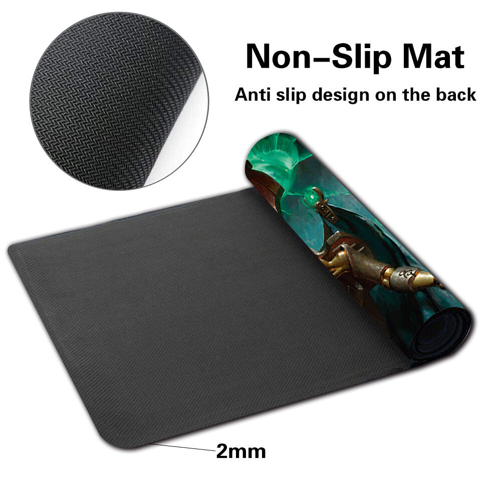 SZAREKH, THE SILENT KING - Board Game MTG Playmat Mousepad Playmat of TCG CCG Stitched Edge