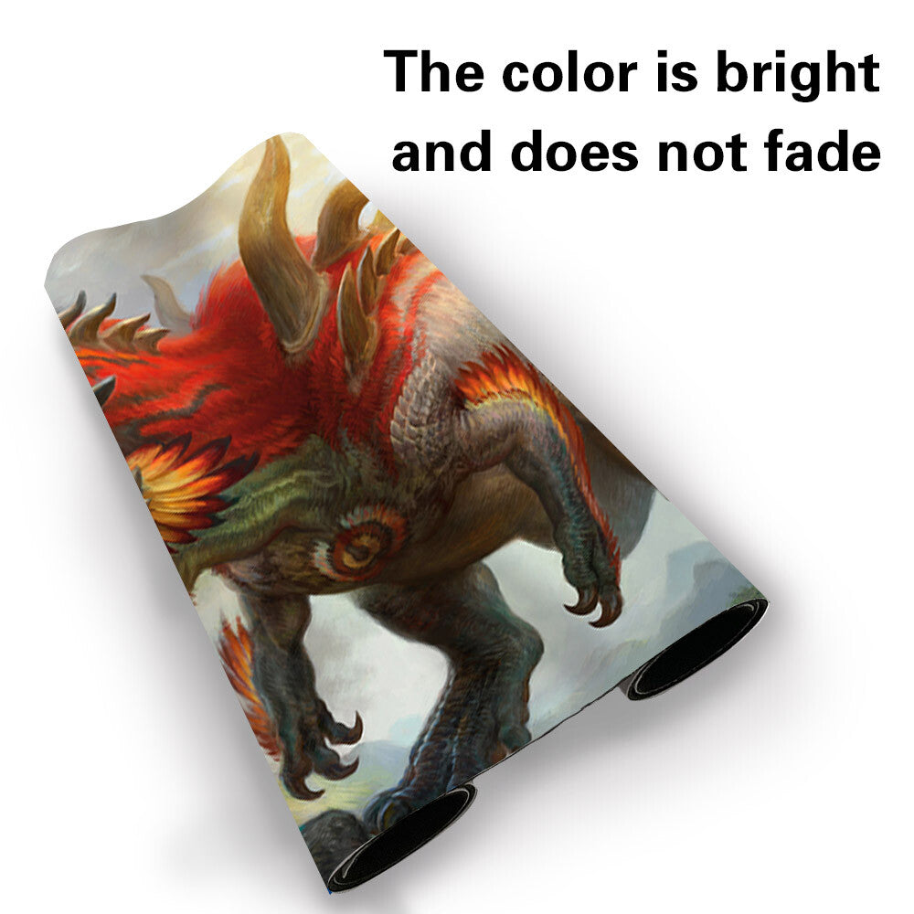 Gishath, Sun'S Avatar - Board Game MTG Playmat Games Mousepad Play Mat of TCG Stitched Edge