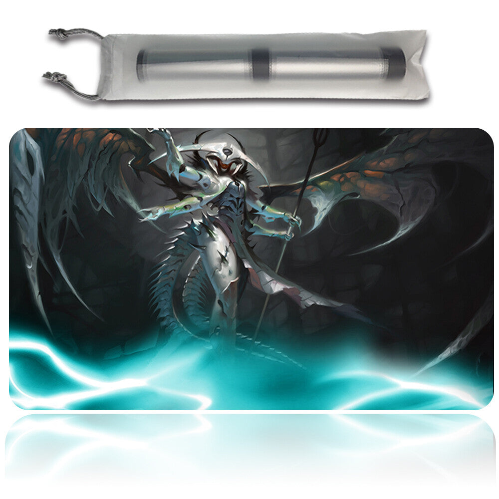 Atraxa Praetors Voic - Magic The Gathering Playmat TCG CCG MTG Playmat Stitched Edge