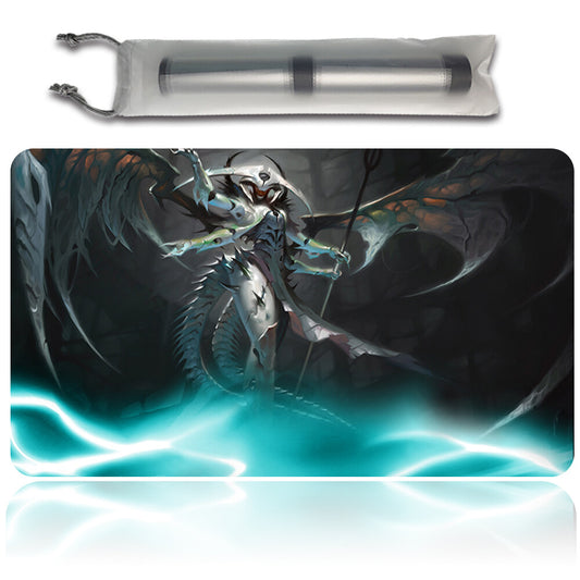 Atraxa Praetors Voic - Magic The Gathering Playmat TCG CCG MTG Playmat Stitched Edge
