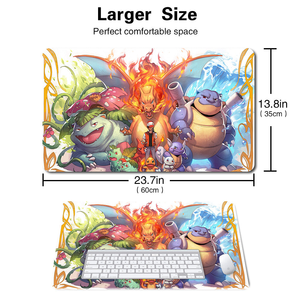 Pokemon648624 - Board Game Pokemon Playmat Stitched Edge Games Mousepad Play Mat of TCG CCG