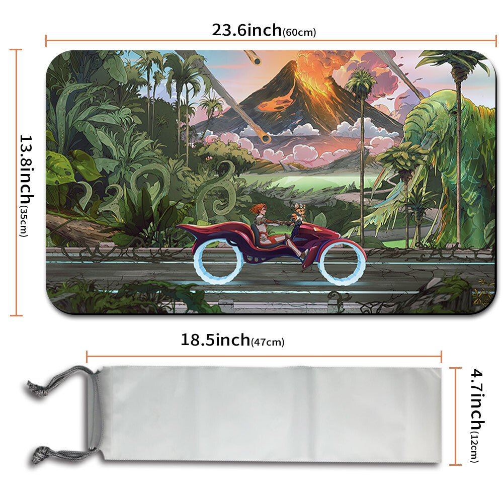 MURAGANDA LO-FI - Magic The Gathering MTG Playmat TCG CCG MTG Playmat Stitched Edge