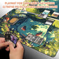 New Pokemon Bulbasaur Playmat Stitched Edge with Free Bag | Pokemon TCG Playmat Stitched Edge | 1351278