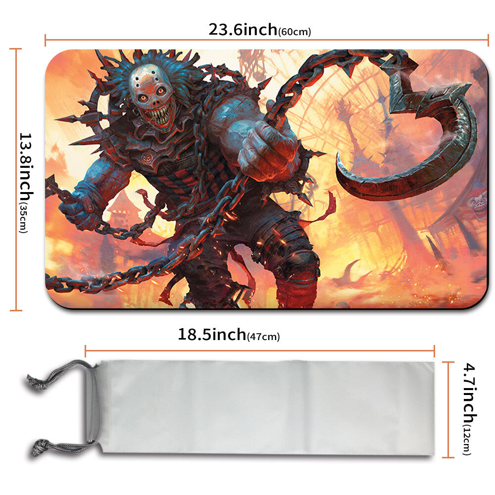 RIPCHAIN RAZORKIN - Magic The Gathering MTG Playmat TCG CCG MTG Playmat Stitched Edge