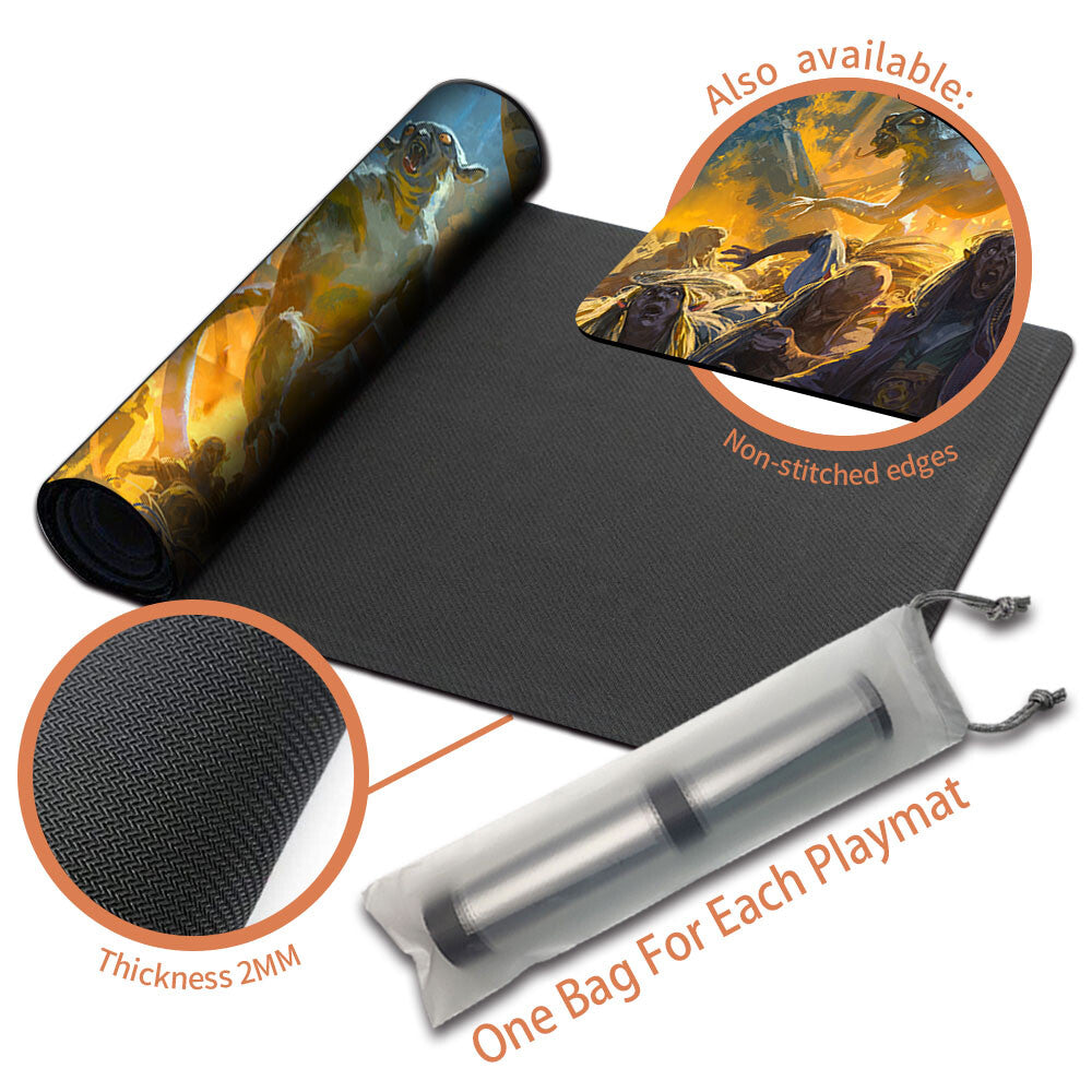 Preposterous Proportions - Magic The Gathering MTG Playmat TCG CCG MTG Playmat Stitched Edge