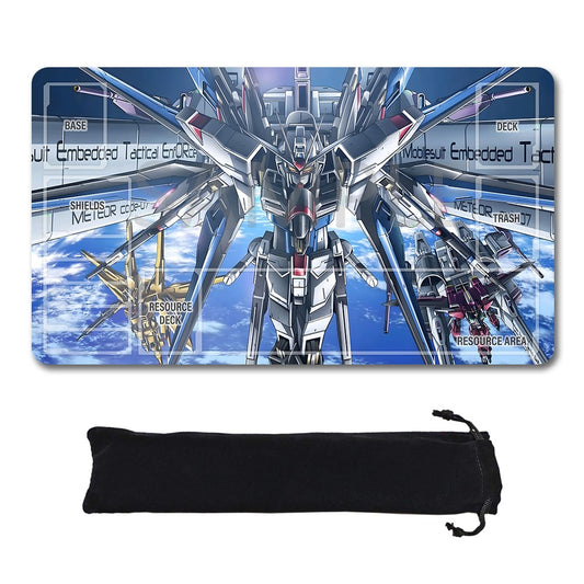 GCG Playmat Suitable for Gundam, includes Storage Bag, 24 x 14 inches (GD510140)
