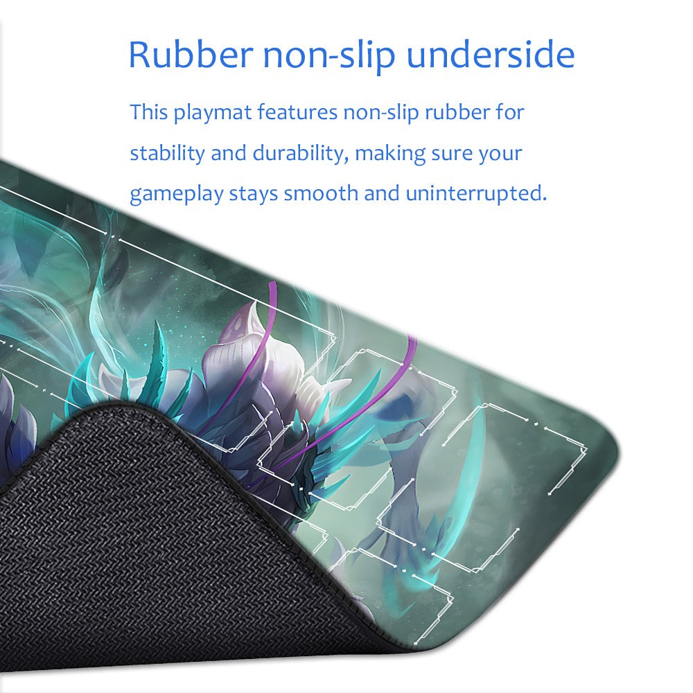 Khazix - League Of Legends Riftbound Playmat 24x14 in + Free Storage Bag