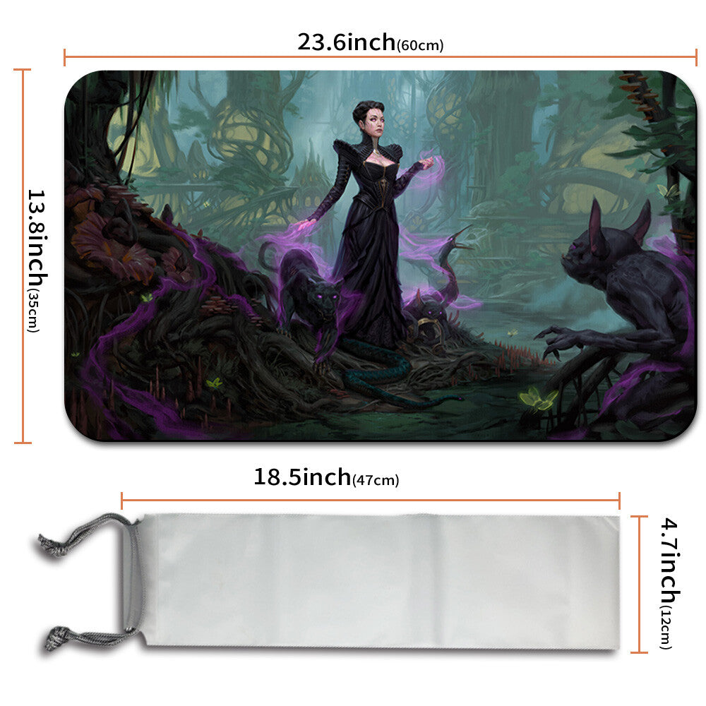 Professor Onyx. - Magic The Gathering MTG Playmat TCG CCG MTG Playmat Stitched Edge