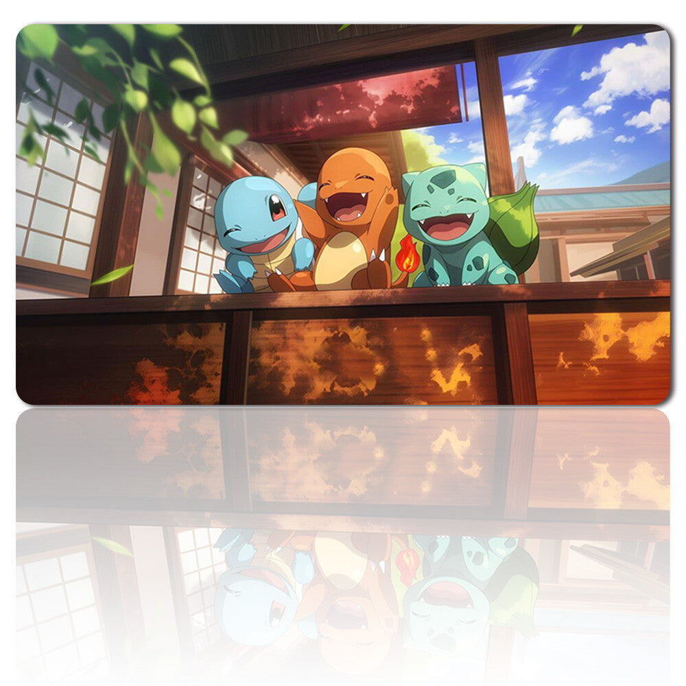624961 - Board Game Pokemon Playmat Stitched Edge Games Mousepad Play Mat of TCG