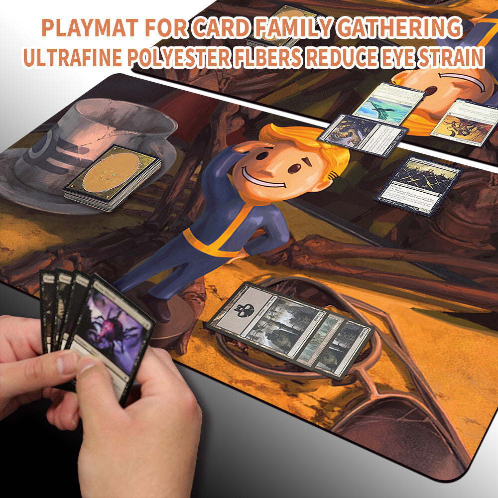 PERCEPTION BOBBLEHEAD - Magic The Gathering MTG Playmat TCG CCG MTG Playmat Stitched Edge