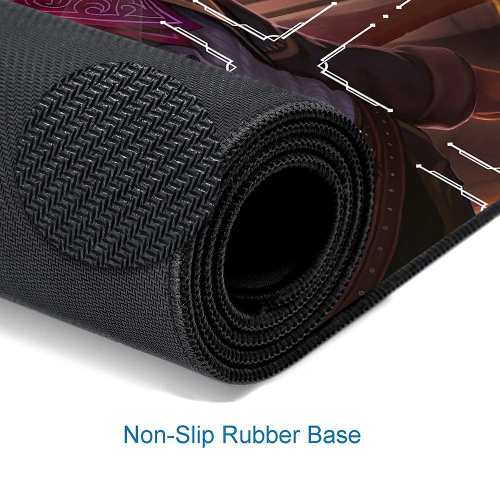 Twisted Fate - League Of Legends Riftbound Playmat 24x14 in + Free Storage Bag