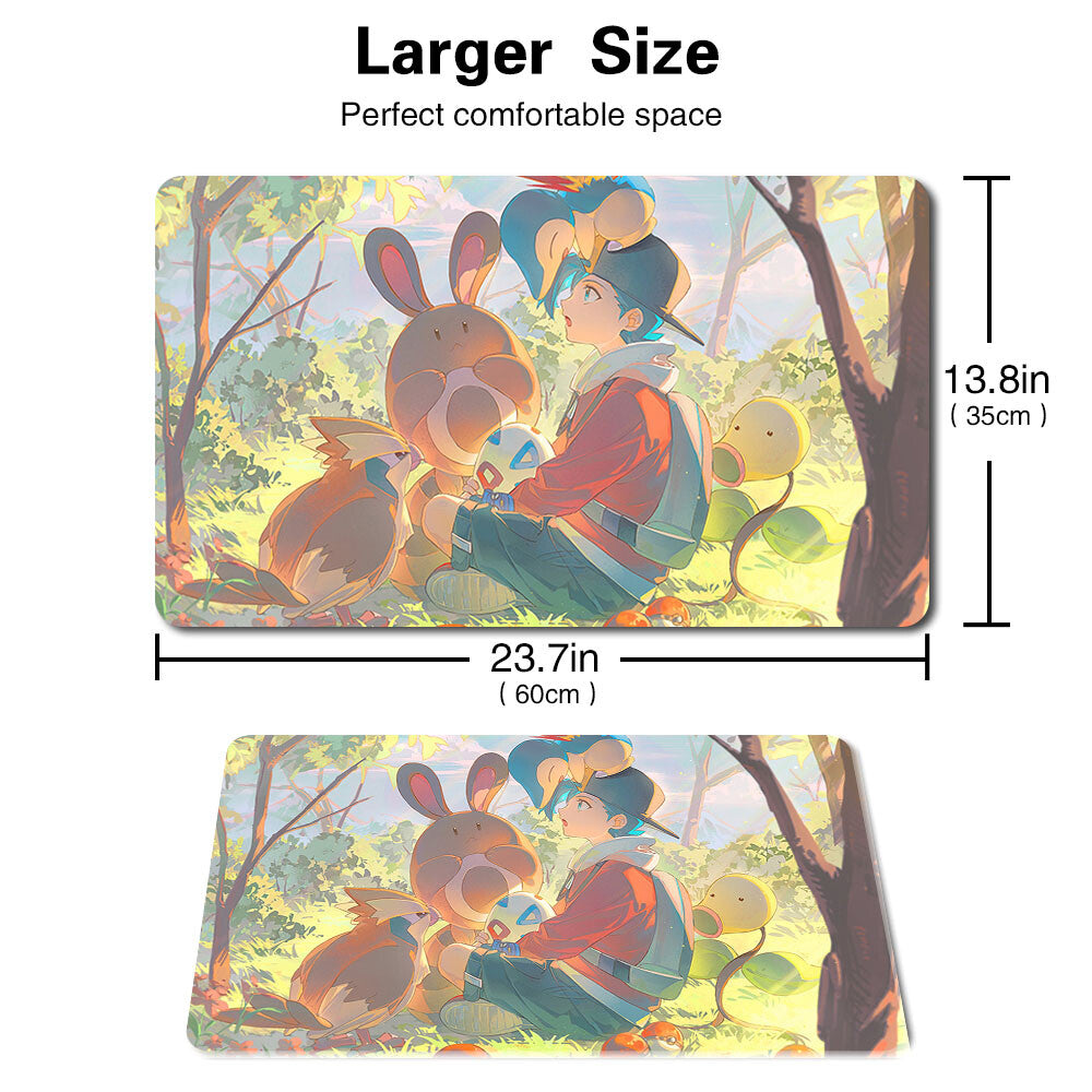 1250516 - Board Game Pokemon Playmat Stitched Edge Games Mousepad Play Mat of TCG