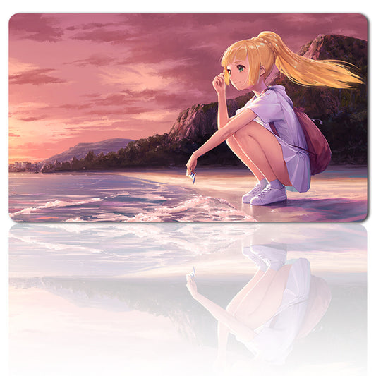 Pokemon780526 - Board Game Pokemon Playmat Stitched Edge Games Mousepad Play Mat of TCG