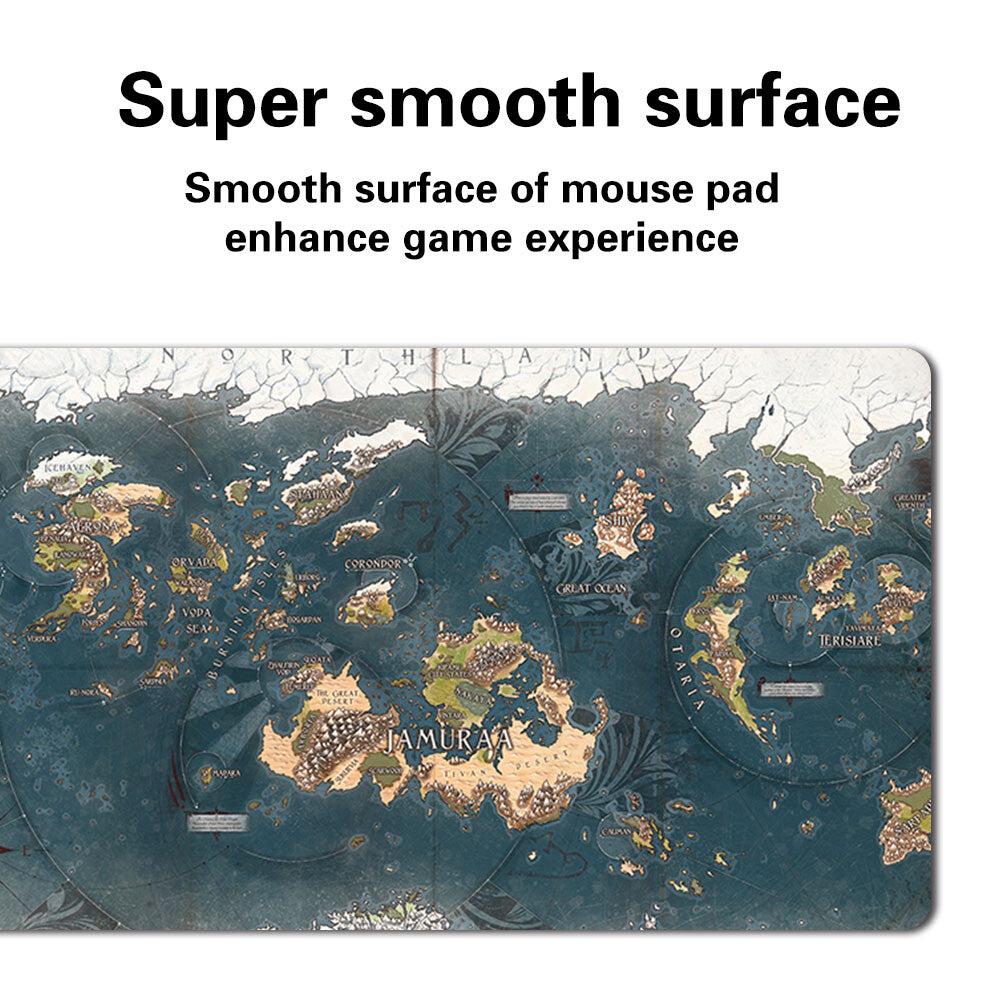 Dominaria Map - Board Game MTG Playmat Games Mousepad Table Mats Play Mat of TCG Stitched Edge