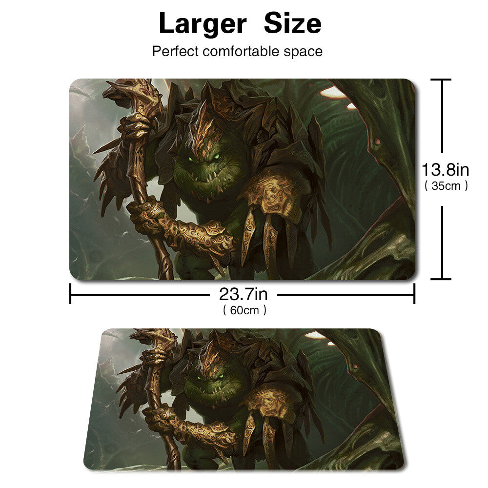Thrun the Last Troll - Board Game MTG Playmat Table Mat Mousepad Play Mat of TCG Stitched Edge