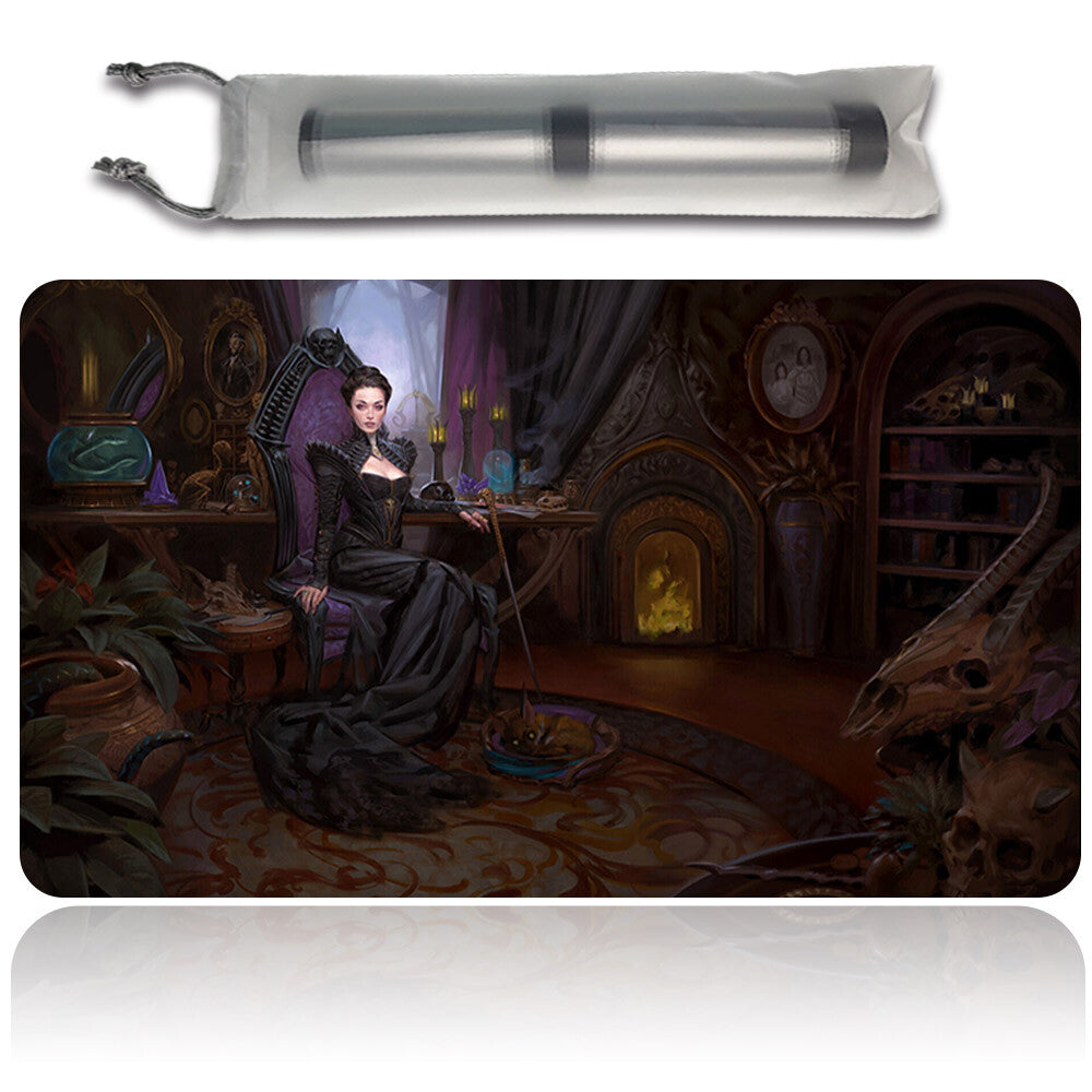 Professor Onyx - Magic The Gathering MTG Playmat TCG CCG MTG Playmat Stitched Edge