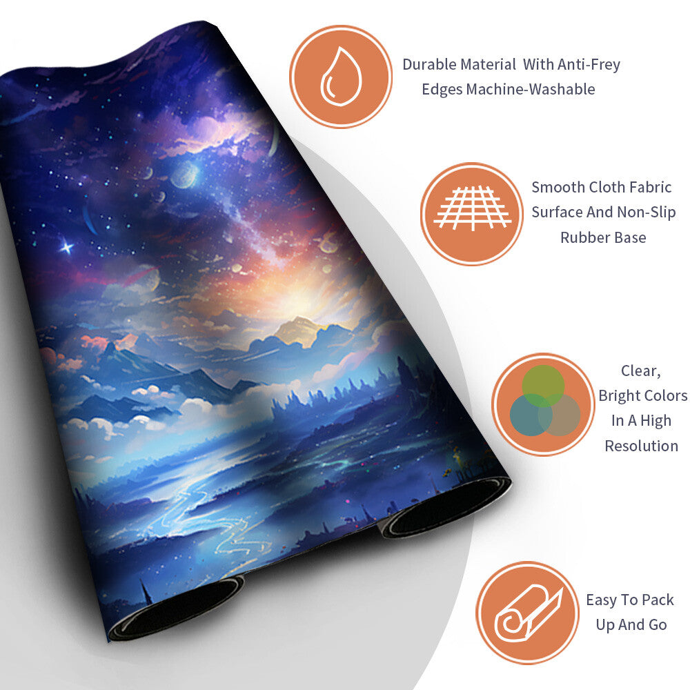 DKT (68) - Magic The Gathering MTG Playmat TCG CCG MTG Playmat Stitched Edge