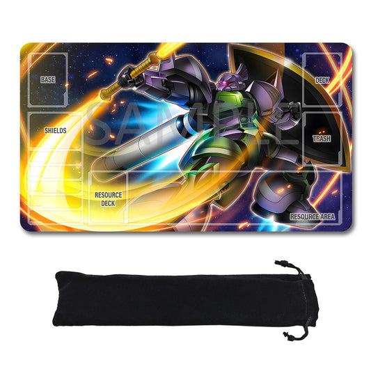 GCG Playmat Suitable for Gundam, includes Storage Bag, 24 x 14 inches (640532)