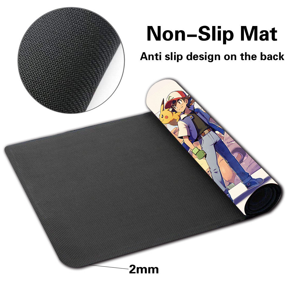 366070 - Board Game Pokemon Playmat Stitched Edge Games Mousepad Play Mat of TCG