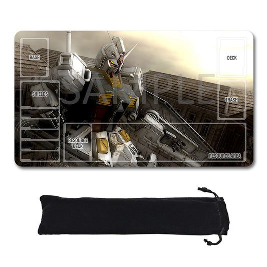GCG Playmat Suitable for Gundam, includes Storage Bag, 24 x 14 inches (45529)