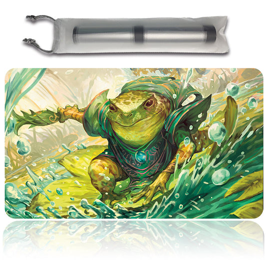 LILYSPLASH MENTOR - Magic The Gathering MTG Playmat TCG CCG MTG Playmat Stitched Edge