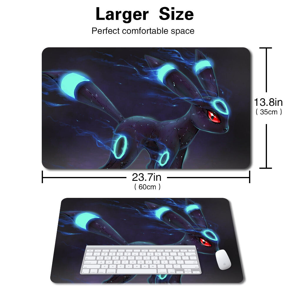 Pokemon648583 -Board Game Pokemon Umbreon Playmat Stitched Edge Games Mousepad Play Mat of TCG