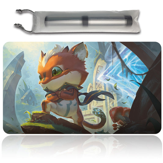 LOOT, EXUBERANT EXPLORER - Magic The Gathering MTG Playmat TCG CCG MTG Playmat Stitched Edge