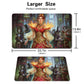 CHANDRA, DRESSED TO KILL - Board Game MTG Playmat Games Play Mat of TCG CCG Stitched Edge