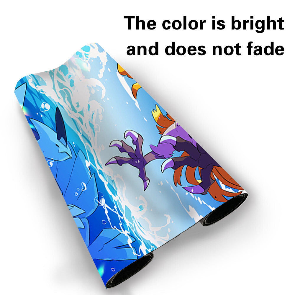 vqzjp5 - Board Game Pokemon Lugia Playmat Stitched Edge Games Mousepad Play Mat of TCG