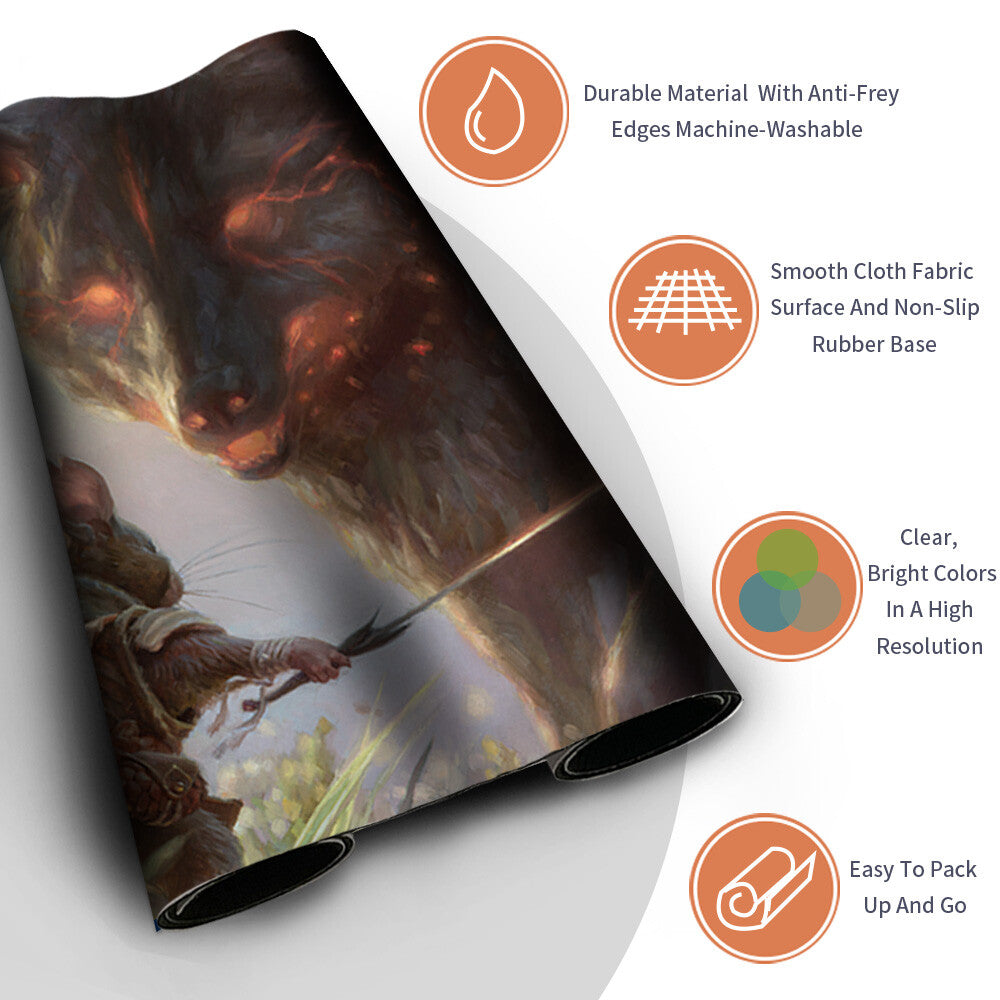 REPEL CALAMITY - Magic The Gathering MTG Playmat TCG CCG MTG Playmat Stitched Edge