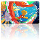 512359 - Board Game Pokemon Ho-Oh Playmat Stitched Edge Games Mousepad Play Mat of TCG