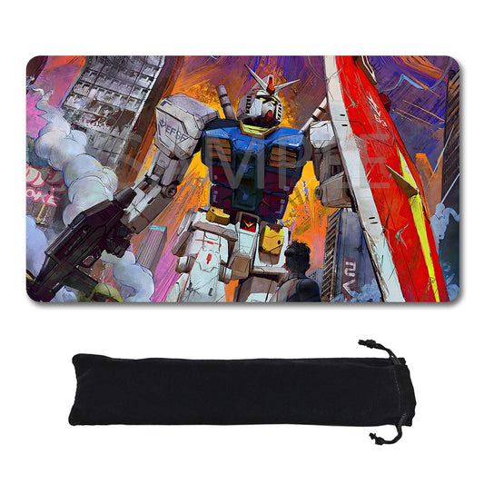 GCG Playmat Suitable for Gundam , includes Storage Bag, 24 x 14 inches 1196785