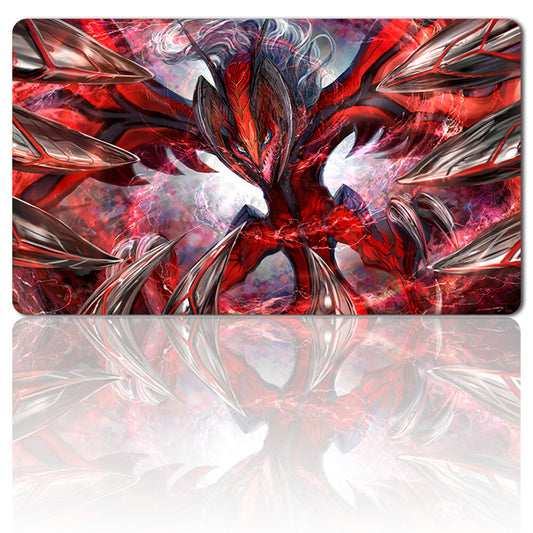 173233 - Board Game Pokemon Yveltal Playmat Stitched Edge Games Mousepad Play Mat of TCG
