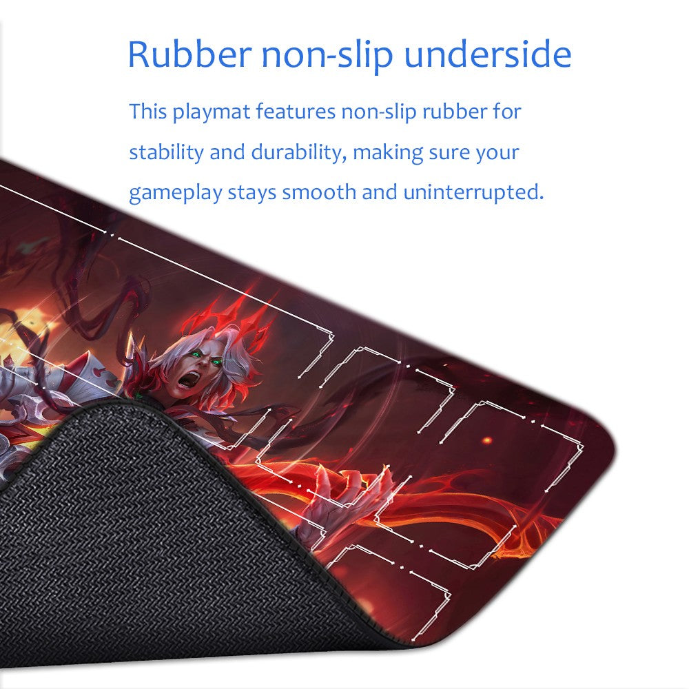 Viego - League Of Legends Riftbound Playmat 24x14 in + Free Storage Bag