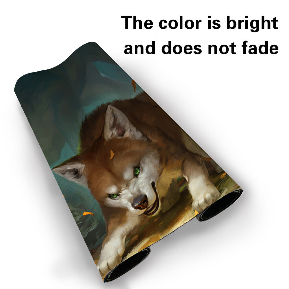 FEROCIOUS PUP - Board Game MTG Playmat Games Mousepad Play Mat of TCG Stitched Edge