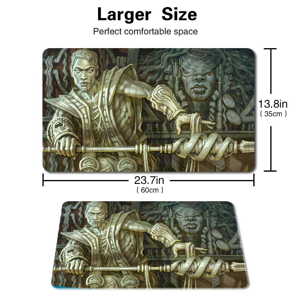 CALIX, DESTINY'S HAND - Board Game MTG Playmat Games Mousepad Play Mat of TCG Stitched Edge