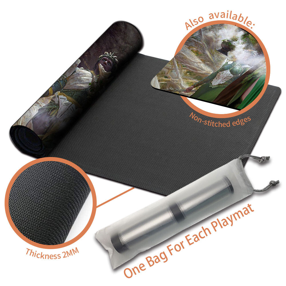 Citanul Hierophants - Magic The Gathering MTG Playmat TCG CCG MTG Playmat Stitched Edge