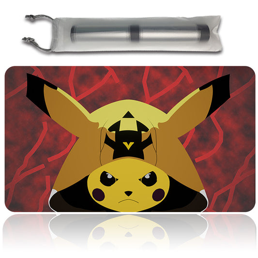 New Pokemon Pikachu Playmat Stitched Edge with Free Bag | Pokemon TCG Playmat Stitched Edge | 1351835