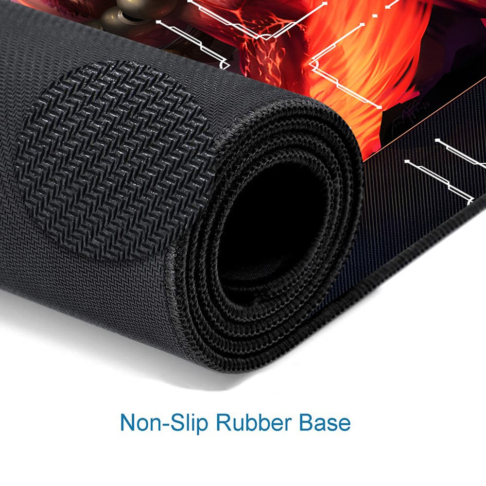 Udyr - League Of Legends Riftbound Playmat 24x14 in + Free Storage Bag