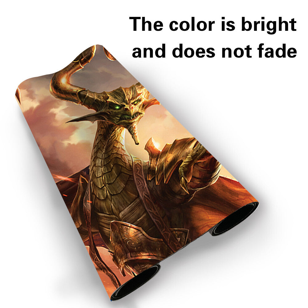 Nicol Bolas, God-Pharaoh - Board Game MTG Playmat Games Mousepad Play Mat of TCG Stitched Edge
