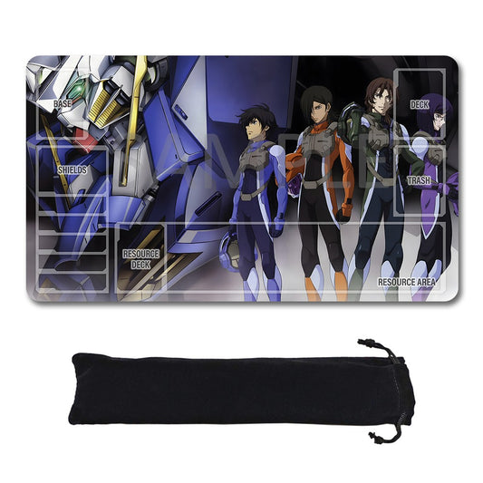GCG Playmat Suitable for Gundam, includes Storage Bag, 24 x 14 inches (50839)