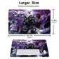 Pokemon51 - Board Game Pokemon Gengar Playmat Stitched Edge Games Mousepad Play Mat of TCG