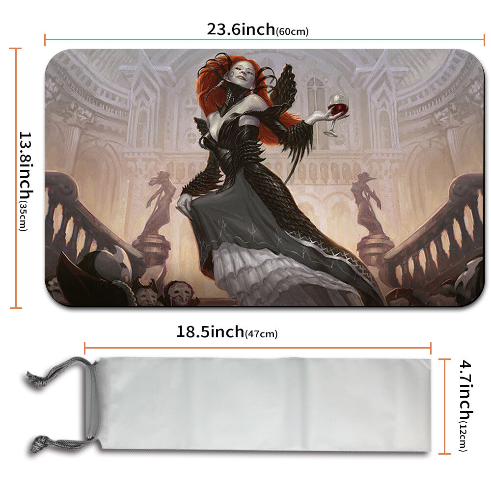 OLIVIA VOLDAREN - Magic The Gathering MTG Playmat TCG CCG MTG Playmat Stitched Edge