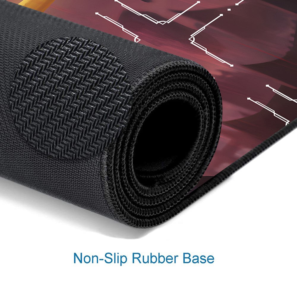 Aatrox - League Of Legends Riftbound Playmat 24x14 in + Free Storage Bag